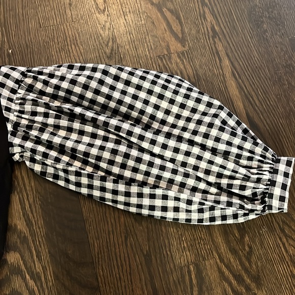 Listicle black multi media long sleeve top - Picture 2 of 5